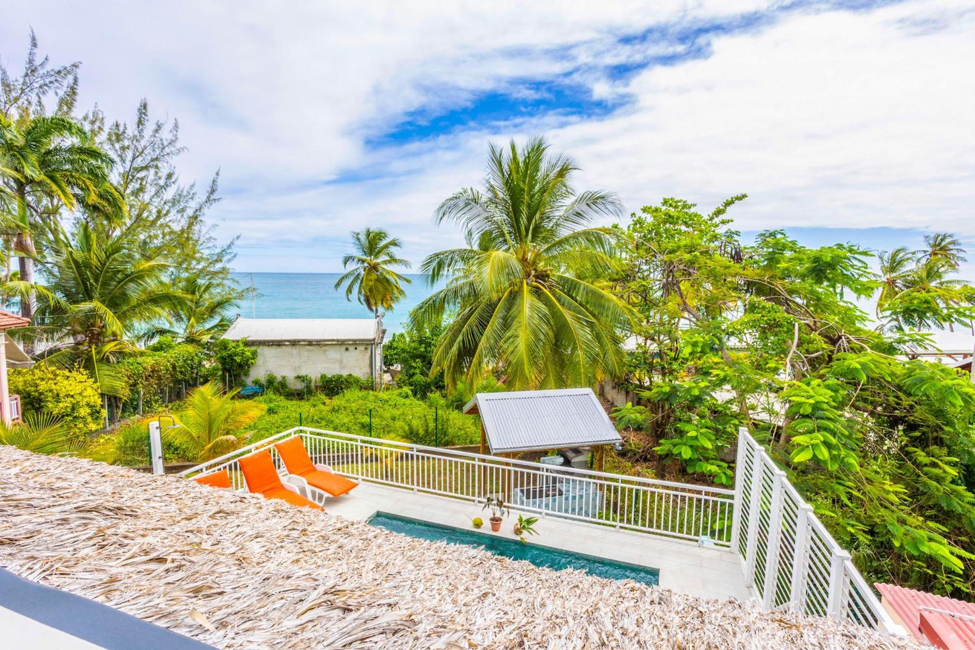 Villa En Bord De Mer, Vue Mer Au Diamant 勒迪亚芒 外观 照片